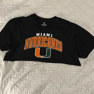 Hurricanes crop top